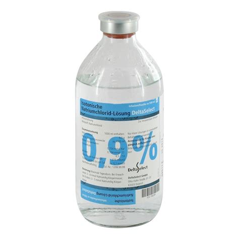 KOCHSALZLÖSUNG 0 9 AlleMan Glasfl 500 ml Amazon de Drogerie