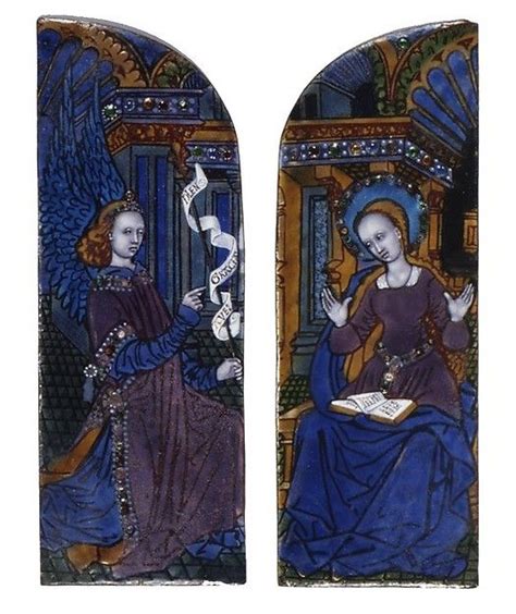 The Annunciation Nardon Pénicaud French 14701542 43 Painted