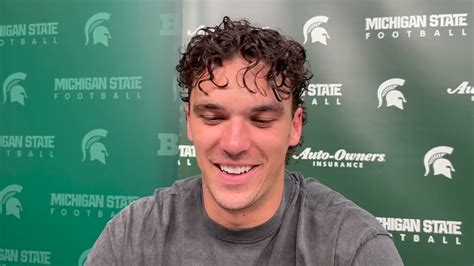 Payton Thorne Talks Spring Scrimmage And Whats To Come Michigan