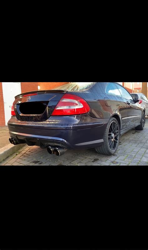 MERCEDES CLK W209 A209 C209 AMG REAR TRUNK BOOT LIP SPOILER 03-09 ...