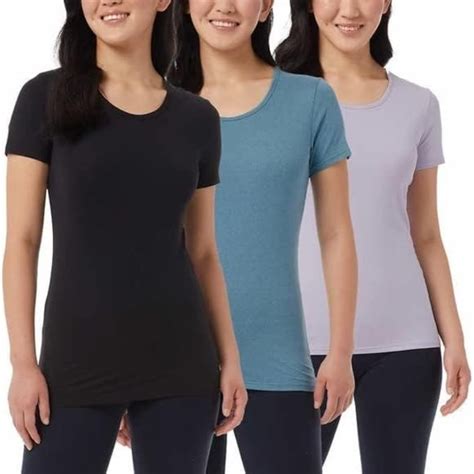 32 Degrees Tops Nwt 32 Degrees Womens 3 Pack Short Sleeve Scoop Neck Tee Size L 5 Hl281