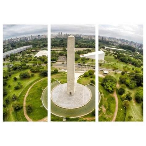 Quadro Obelisco Do Parque Do Ibirapuera Sao Paulo Decorativo X