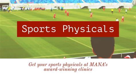 Mana Sports Physicals Medical Associates Of Northwest Arkansas