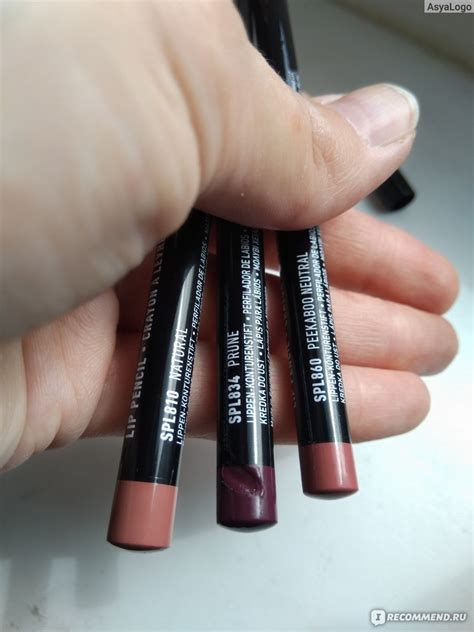 Карандаш для губ NYX Professional Makeup Slim lip pencil - «Карандашики ...