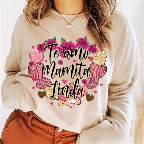 Te Amo Mamita Linda PNG Latina Mom Png Spanish Mothers Day Mexican