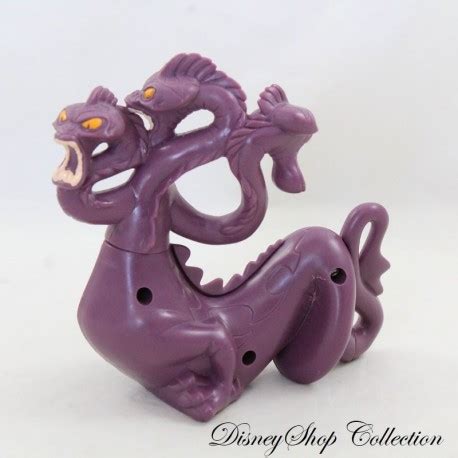 Articulated figure the Hydra DISNEY Hercules purple monster with 3 ...