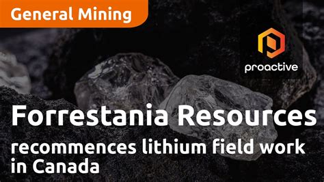 Forrestania Resources Recommences Lithium Field Work In Canada Youtube