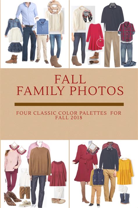 20 Fall Color Outfits For Family Photos Ideas