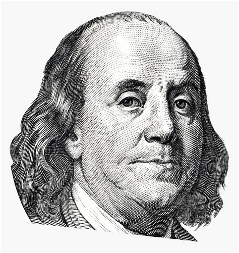 Benjamin Franklin Benjamin Franklin Black And White Hd Png Download