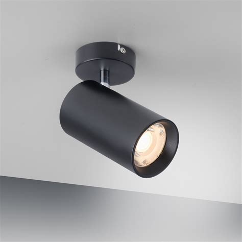 PURE Technik Spot LED Dimmerabile Tronic Nero Lampade It