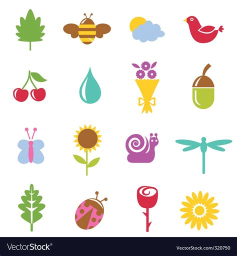 Nature icon Royalty Free Vector Image - VectorStock