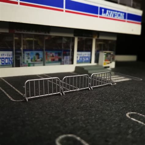 HOT WHEELS d 更換圍欄類型 路障道路欄杆配件西洋鏡壓鑄風火輪 Tomica Hobby J 蝦皮購物