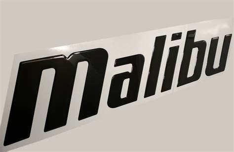 Malibu Boat Emblems Domed Boat Decals Stickers Set Etsy