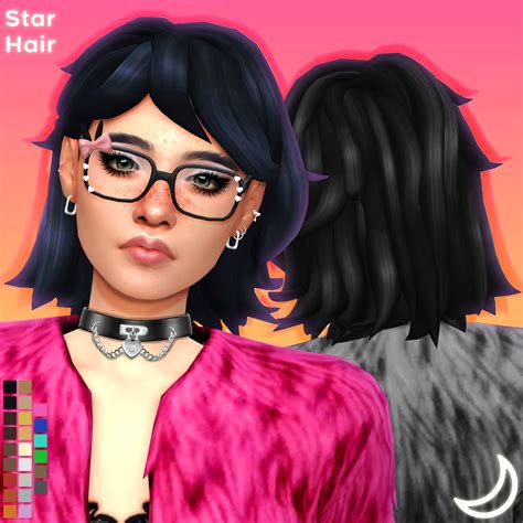 Star Hair - The Sims 4 Create a Sim - CurseForge