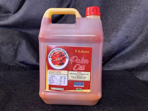 Palm Oil 5 Liter - Africana Food