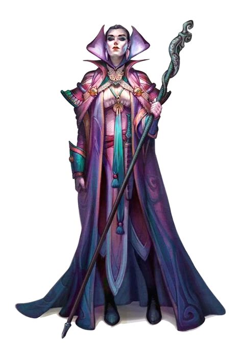 Female Human Wizard Sage Pathfinder PFRPG DND D D 3 5 5th Ed D20