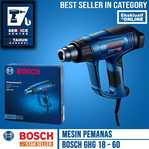 Jual Bosch Heat Gun Hot Gun GHG 18 60 Mesin Blower Panas 1800 Watt GHG18 60 Shopee Indonesia
