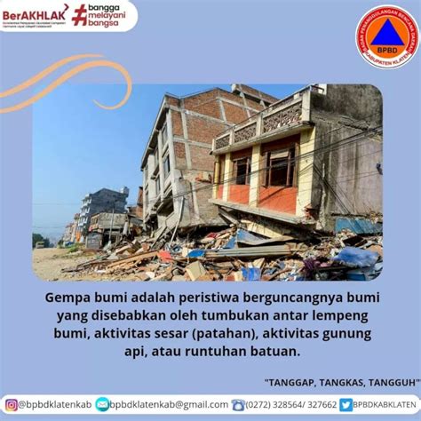 Mitigasi Bencana Gempa Bumi Simak Langkah Langkah Mulai Dari Pra Saat