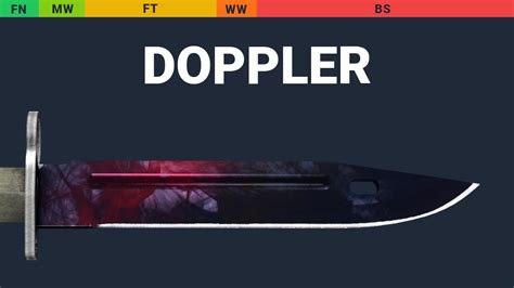 Bayonet Doppler Skin Float And Wear Preview Youtube