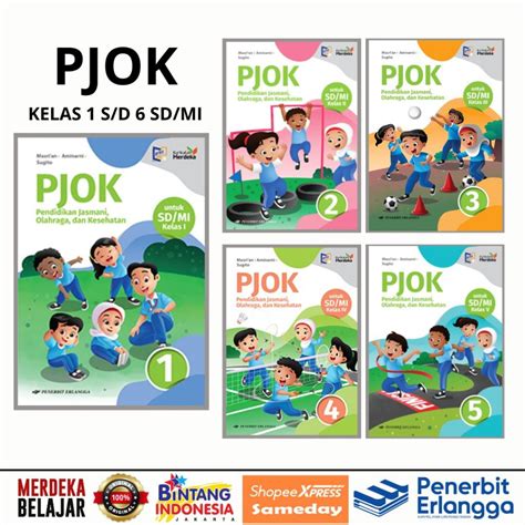 Jual Erlangga Buku Pelajaran Penjasorkes Kelas Sd Mi