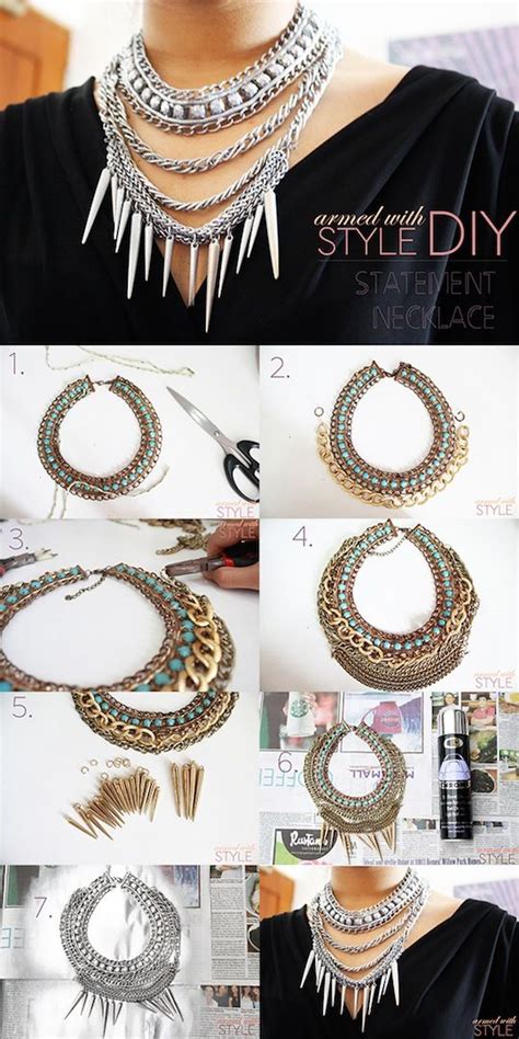 Diy Statement Necklace Inspired By Dylanlex At Diy