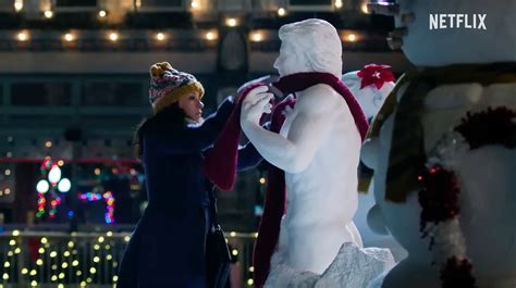 Lacey Chabert In Funky Netflix Holiday Romcom Hot Frosty Trailer
