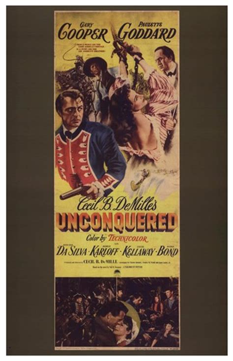 Unconquered Movie Poster (11 x 17) - Item # MOV221745 - Posterazzi