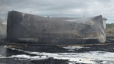 Controlado En Un Incendio En Tanque De Almacenamiento De Pdvsa En