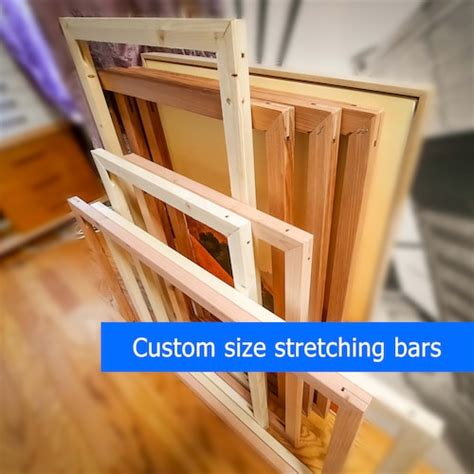 Custom Stretcher Bars Extra Large Canvas Stretching Bar Kit Etsy