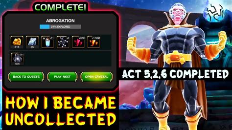 Marvel Contest Of Champions How The Biggest Noob Became Uncollected Collector Fight And Act 5