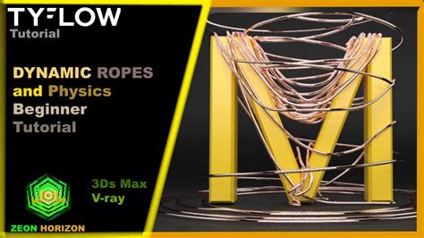 TyFlow Dynamic Ropes Tutorial 3Ds Max And TyFlow TyFlow TySpline