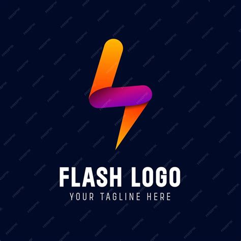 Premium Vector | Flash logo vector template design