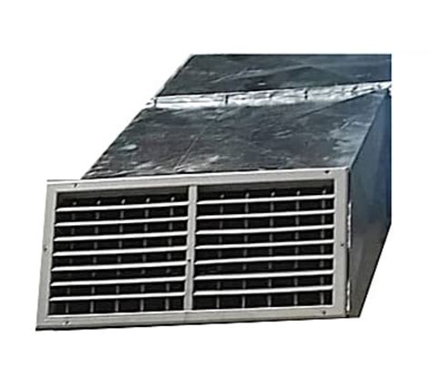 Rectangular Galvanized Iron Exposed Air Conditioning Duct For