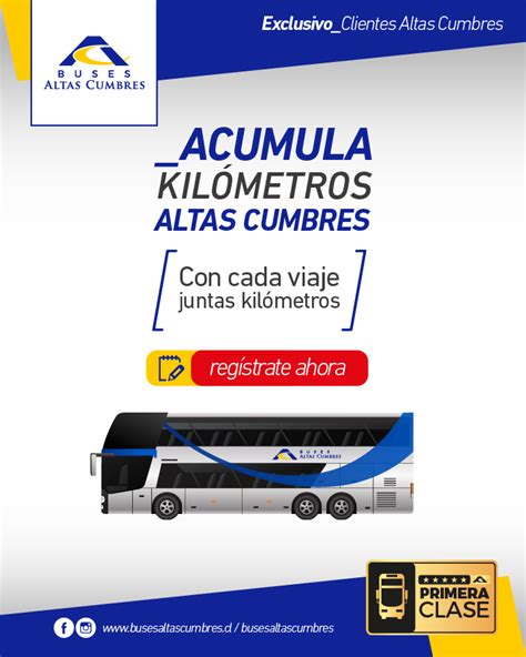 Beneficios Altas Cumbres Buses Altas Cumbres