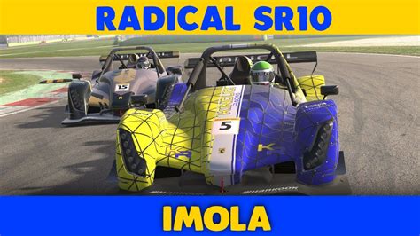 Radical Sr At Imola S Iracing Youtube