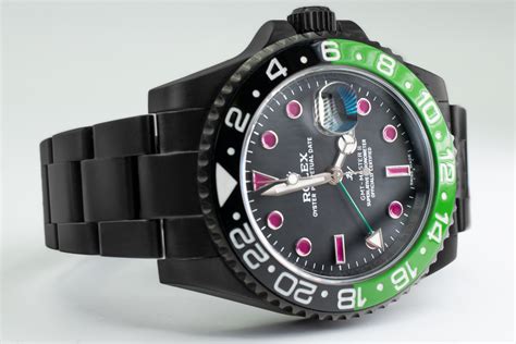 Rolex Joker Limited Edition Black Venom Dlc Pvd Black Venom