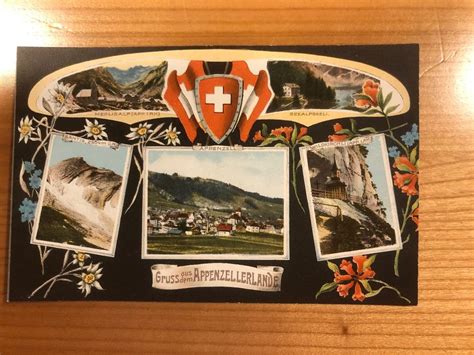 Appenzell Postkarte Alt Selten Kaufen Auf Ricardo