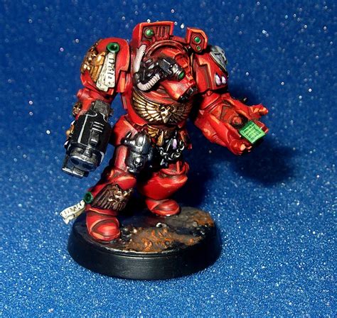 Blood Angels Optio Space Hulk Terminator Armor Space Hulk Brother