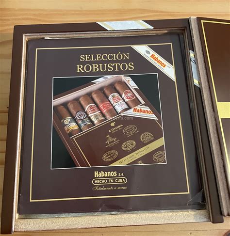 Habanos Robusto Selección Robustos 2017 Selection box of 6 cigars 22875