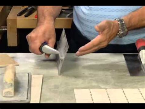 How To Choose The Right Tile Trowel Youtube