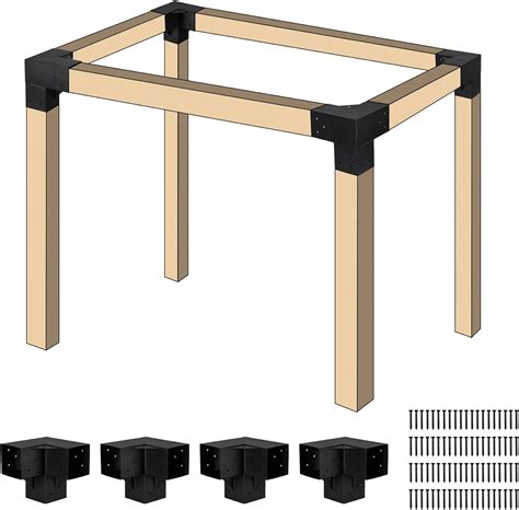 Amazon Neorexon Pergola Kit Elevated Wood Stand Kit Woodwork For