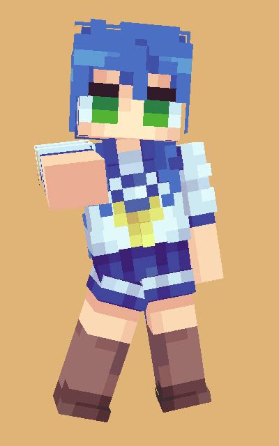 Konata Izumi Lucky Star Alt In Desc Minecraft Skin