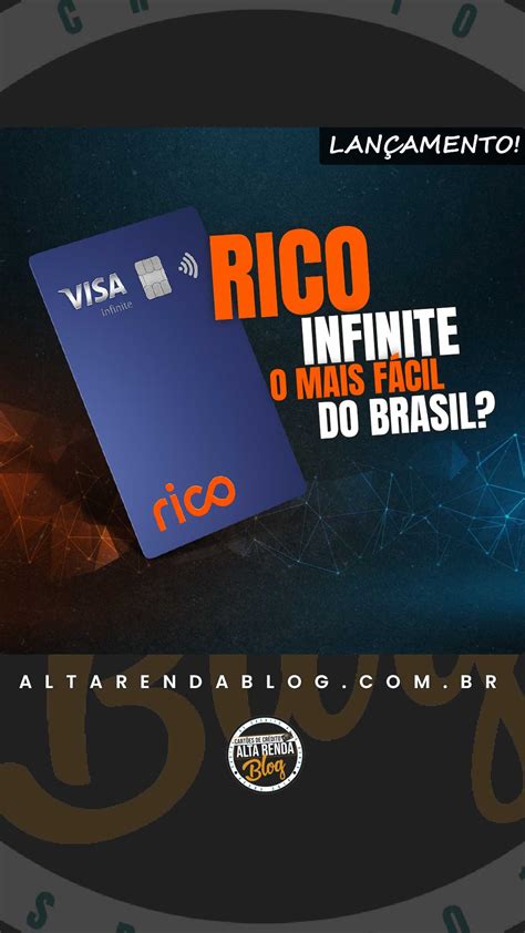 RICO VISA INFINITE O Cartão de Crédito fácil e sem anuidade da Rico