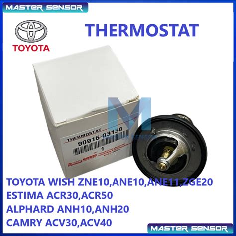 Toyota Thermostat C Camry Acv Estima Acr Harrier Mcu Altis