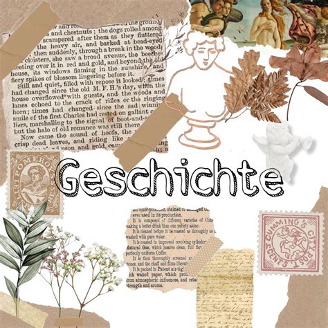 Geschichte Deckblatt Aesthetic Old Letters And Stamps Flowers And