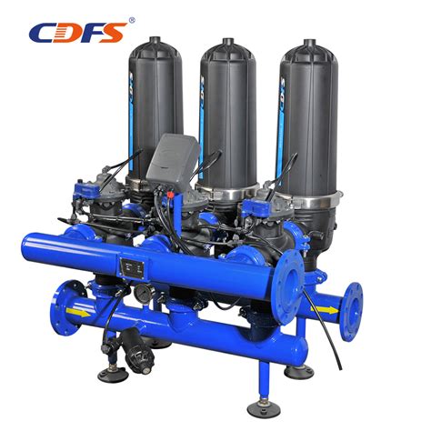 Automatic Self Cleaning Disc Filter Station For Drip Irrigation System