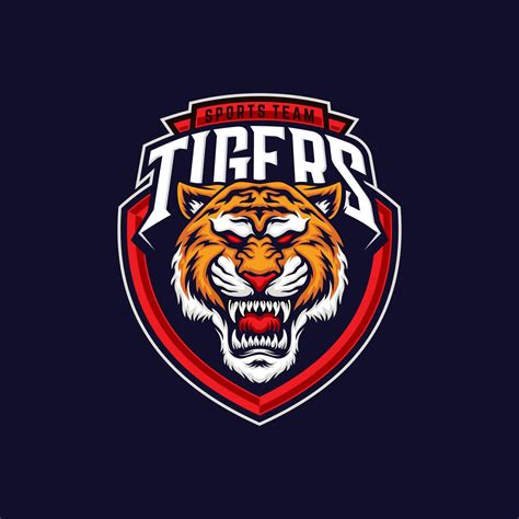 Tiger sports logo vector illustration 20821593 Vector Art at Vecteezy