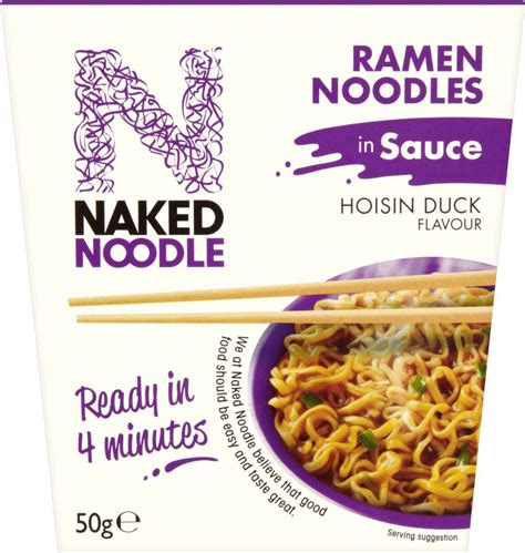 Naked Noodle Ramen Noodles Hoisin Duck Flavour G Approved Food