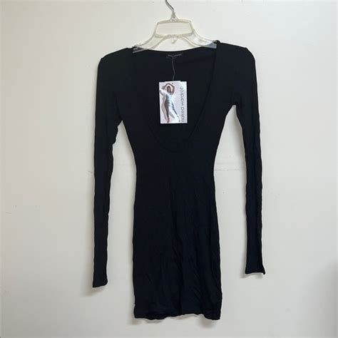 Naked Wardrobe Dresses Nwt Naked Wardrobe Black Longsleeve Mini