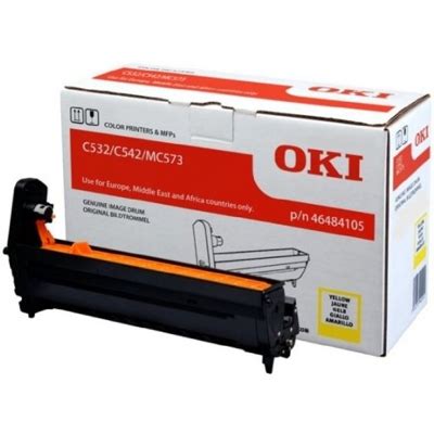 Original Drum Unit Oki C532 46484105 Yellow DrTusz Store